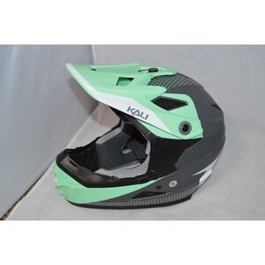 Kali full face downhill helmet Mint Green BMX youth large